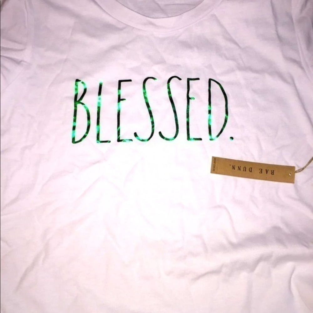 Rae Dunn BLESSED Shirt